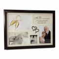 Jiallo 50th Anniversary Collage Photo Frame with Double Heart Icon 64857